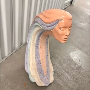 Abstract Multicolor Ceramic Sculpture